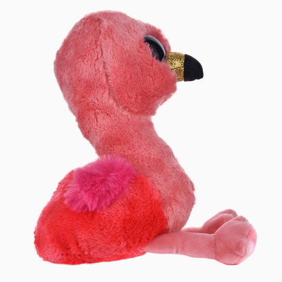 👀4/$25 Ty Beanie Boo Gilda Pink Flamingo, Multicolour - Picture 10 of 12